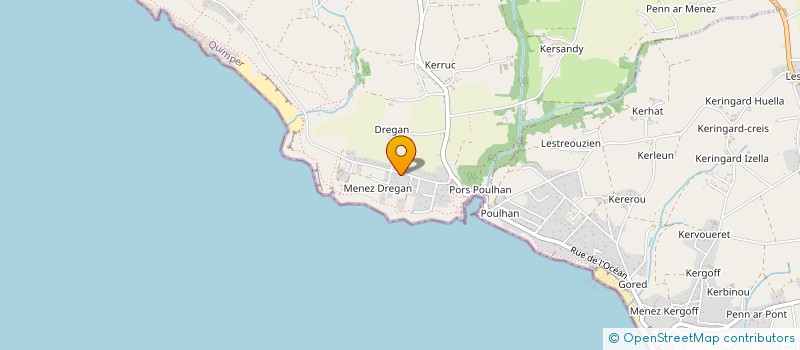 localisation de l'entreprise MADAME JEANNE TUBIS à PLOUHINEC