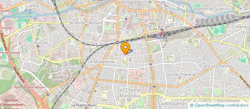 localisation de l'entreprise MADAME JEANNE TUPIN  RENNES