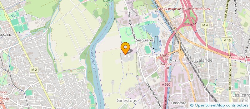 localisation de l'entreprise MADAME JEANNE UHLMANN  TOULOUSE