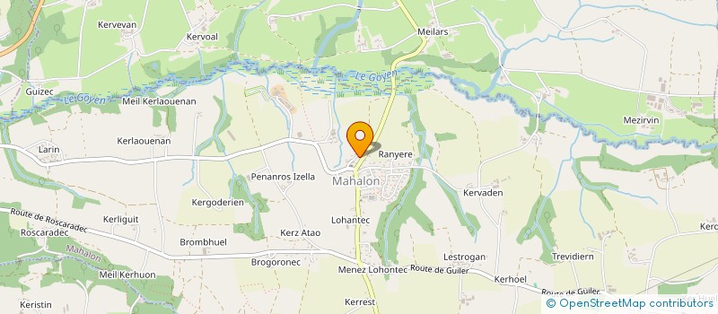 localisation de l'entreprise MADAME JEANNE VANDEWATTYNE  MAHALON