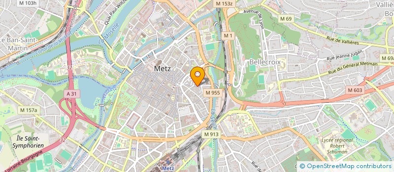 localisation de l'entreprise MADAME JEANNE VASSEUR  METZ