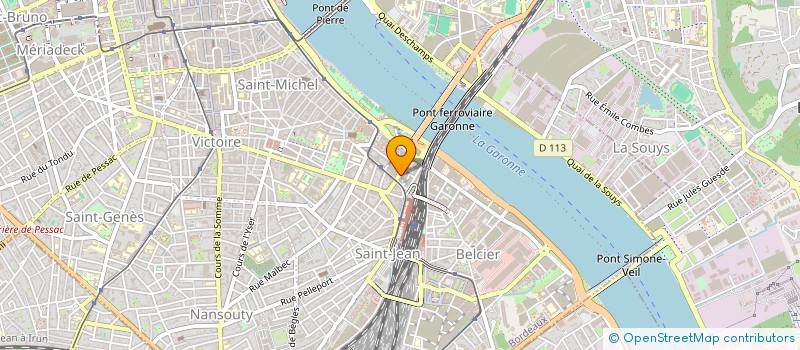 localisation de l'entreprise MADAME JEANNE VEDELE  BORDEAUX