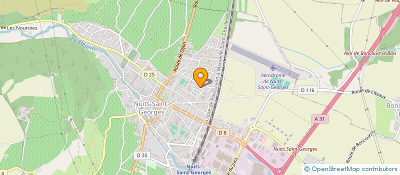 localisation de l'entreprise MADAME JEANNE VEDRENNE à NUITS-SAINT-GEORGES