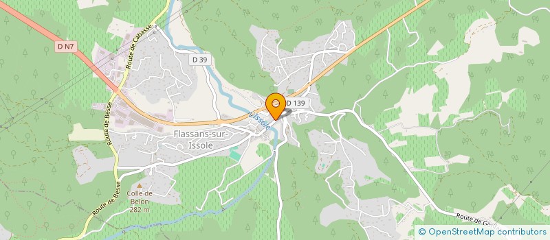 localisation de l'entreprise MADAME JEANNE VIAL à FLASSANS-SUR-ISSOLE