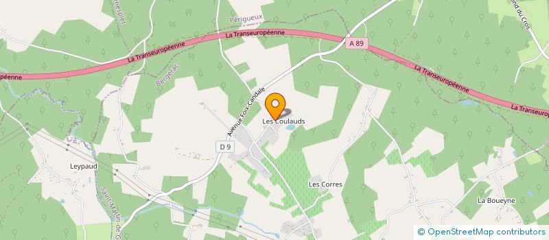 localisation de l'entreprise MADAME JEANNE VIDEAU à CARSAC-DE-GURSON