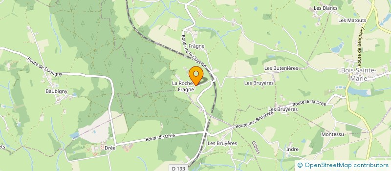 localisation de l'entreprise MADAME JEANNE VILLECOURT  COLOMBIER-EN-BRIONNAIS