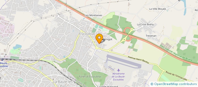 localisation de l'entreprise MADAME JEANNE VINCENT  LA BAULE-ESCOUBLAC