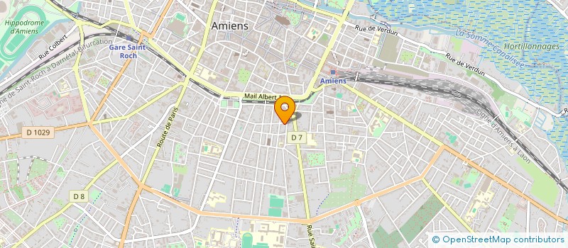 localisation de l'entreprise MADAME JEANNE WALLI à AMIENS