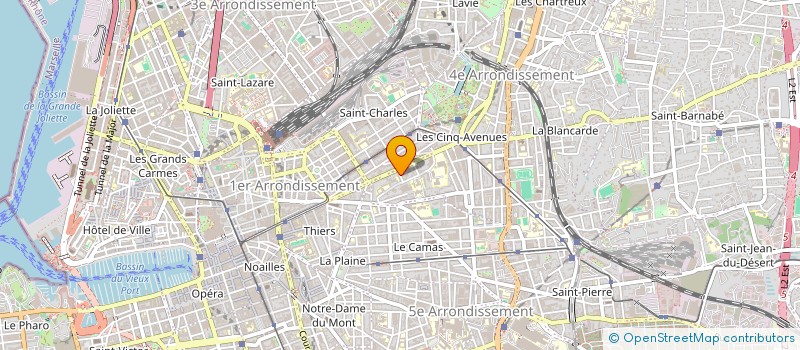 localisation de l'entreprise MADAME JEANNE WINTERSTEIN à MARSEILLE