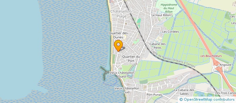 localisation de l'entreprise MADAME JEANNE YVONNEAU à CHATELAILLON-PLAGE