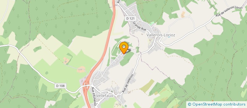 localisation de l'entreprise MADAME JEANNE ZE  VELLEFAUX