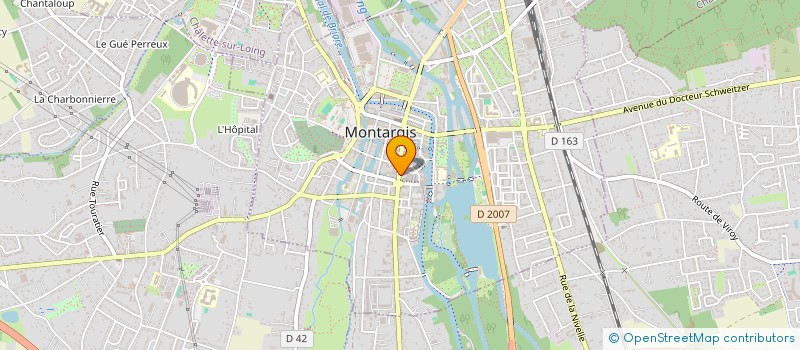 localisation de l'entreprise MADAME JEANNE ZHOU à MONTARGIS