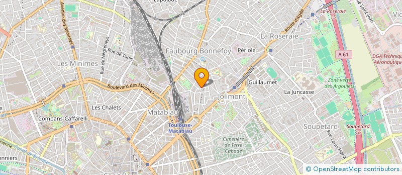 localisation de l'entreprise MADAME JEANNETTE BALAGNA à TOULOUSE