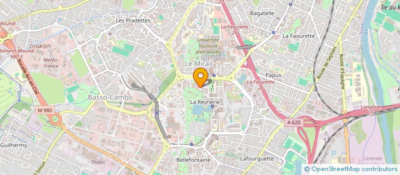localisation de l'entreprise MADAME JEANNETTE BLAHOUA APIN à TOULOUSE