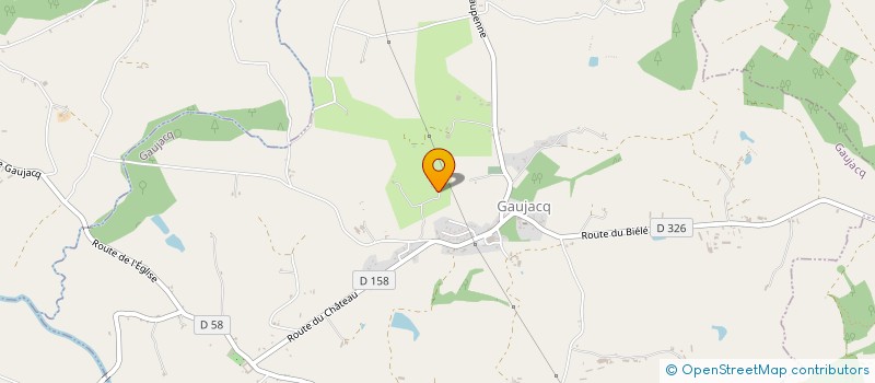 localisation de l'entreprise MADAME JEANNETTE BROCA  CASTEL-SARRAZIN