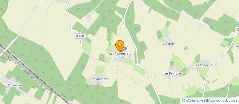 localisation de l'entreprise MADAME JEANNETTE BUNIOWSKI  CERISIERS