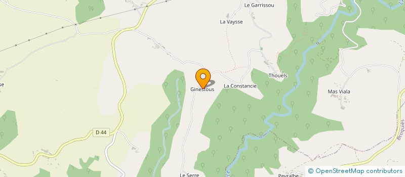 localisation de l'entreprise MADAME JEANNETTE ESSEL  LESTRADE-ET-THOUELS