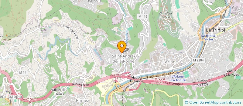 localisation de l'entreprise MADAME JEANNETTE GOTI  SAINT-ANDRE-DE-LA-ROCHE