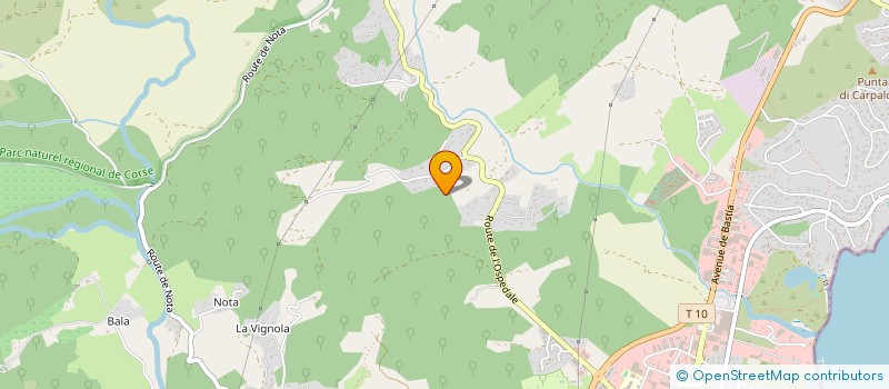 localisation de l'entreprise MADAME JEANNETTE GUAZZELLI  LECCI