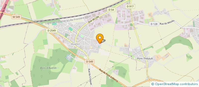 localisation de l'entreprise MADAME JEANNETTE GUEMFOUO  AVELIN