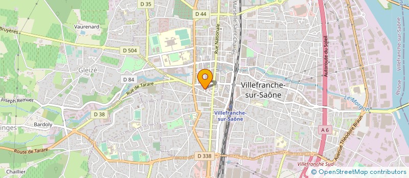 localisation de l'entreprise MADAME JEANNETTE INANO SOKOLO à VILLEFRANCHE-SUR-SAONE
