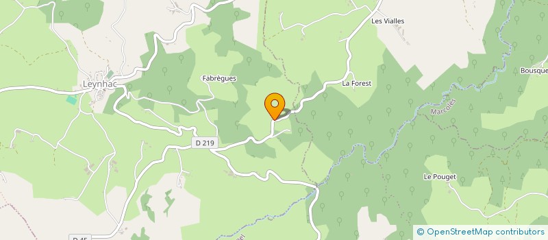 localisation de l'entreprise MADAME JEANNETTE LAGRANEIRIE à LEYNHAC