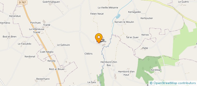 localisation de l'entreprise MADAME JEANNETTE LE GAL à NOYAL-PONTIVY