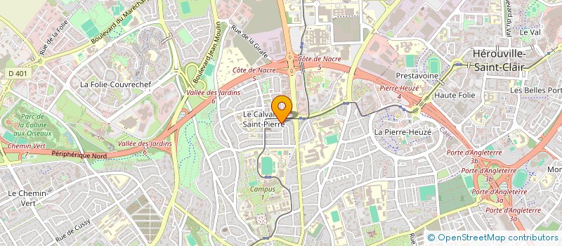 localisation de l'entreprise MADAME JEANNETTE MABOM à CAEN