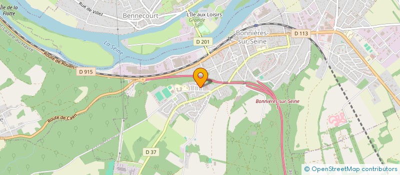 localisation de l'entreprise MADAME JEANNETTE MENDY  BONNIERES-SUR-SEINE