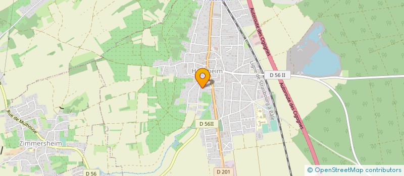 localisation de l'entreprise MADAME JEANNETTE MESSMER  ESCHENTZWILLER