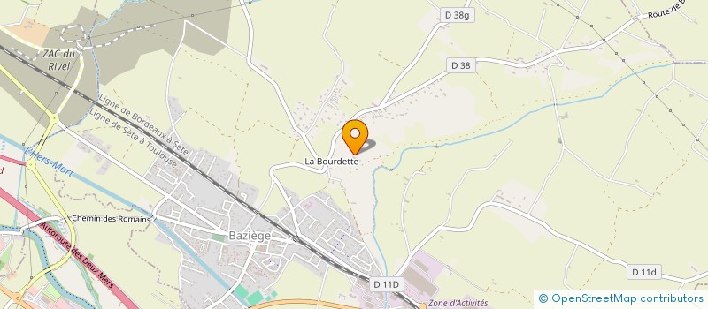 localisation de l'entreprise MADAME JEANNETTE POUZAC à BAZIEGE