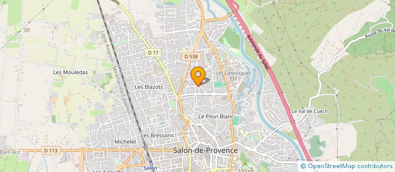 localisation de l'entreprise MADAME JEANNETTE ROUVIER à SALON-DE-PROVENCE