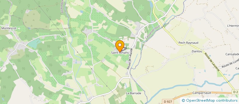 localisation de l'entreprise MADAME JEANNETTE TESTUT  MOISSAC