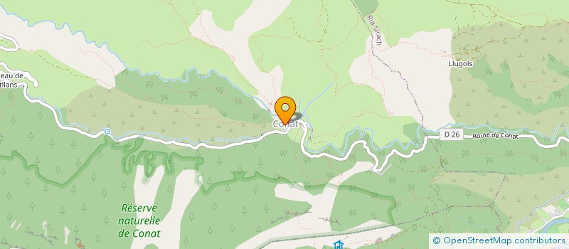 localisation de l'entreprise MADAME JEANNETTE VASSAN  VILLEFRANCHE-DE-CONFLENT