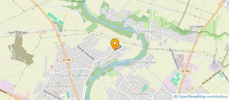 localisation de l'entreprise MADAME JEANNETTE VILLEGAS à NIORT