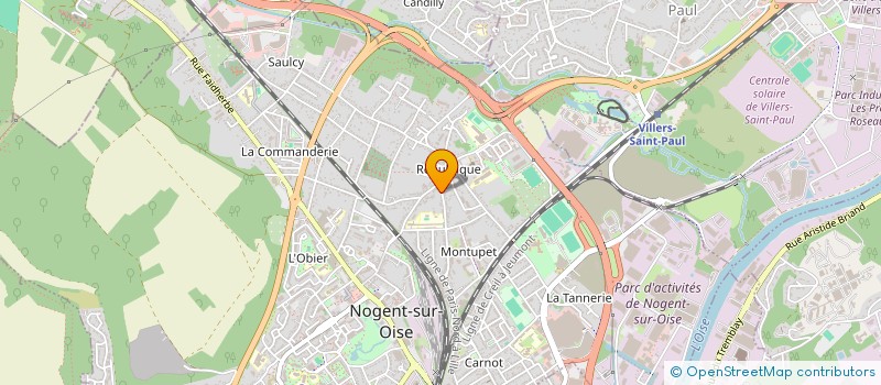 localisation de l'entreprise MADAME JEANNICK DANGUILLECOURT  NOGENT-SUR-OISE