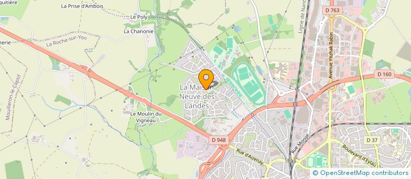 localisation de l'entreprise MADAME JEANNICK PIVETEAU à LA ROCHE-SUR-YON