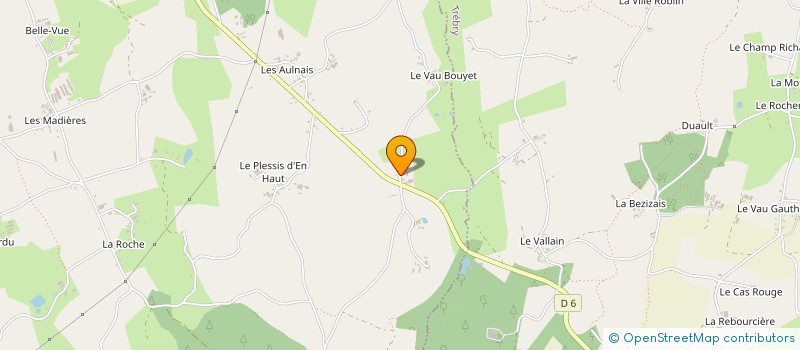 localisation de l'entreprise MADAME JEANNICK RONDEL  TREDANIEL