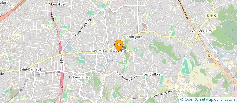 localisation de l'entreprise MADAME JEANNIE BARBIER à MARSEILLE
