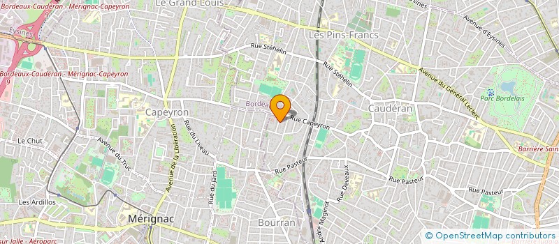 localisation de l'entreprise MADAME JEANNIE CACACE  BORDEAUX