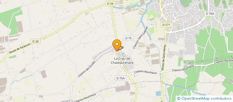 localisation de l'entreprise MADAME JEANNIE CORNILLON  CHATEAURENARD