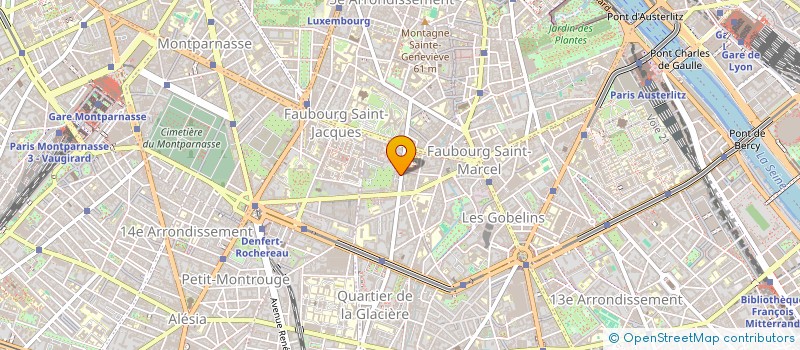 localisation de l'entreprise MADAME JEANNIE MAITRON  PARIS