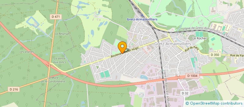 localisation de l'entreprise MADAME JEANNIE NGUECHE  GRETZ-ARMAINVILLIERS