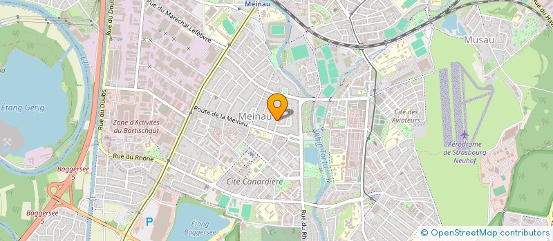 localisation de l'entreprise MADAME JEANNIE TRAN à STRASBOURG