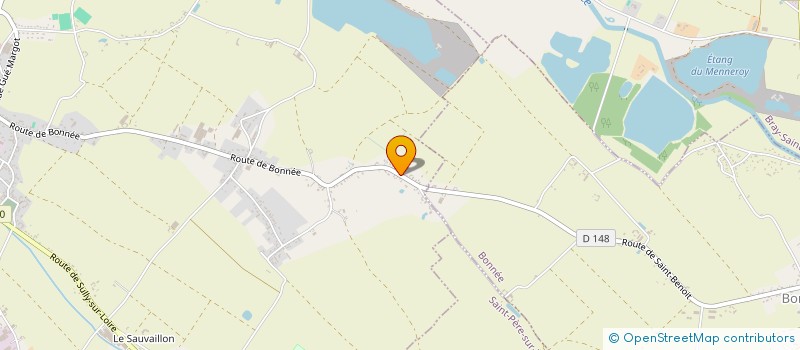localisation de l'entreprise MADAME JEANNINE AGUENIER à SAINT-BENOIT-SUR-LOIRE