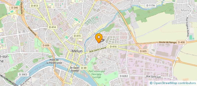 localisation de l'entreprise MADAME JEANNINE ANGELIS à MELUN