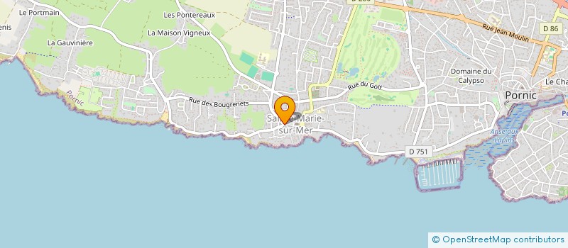 localisation de l'entreprise MADAME JEANNINE ANTOINE  PORNIC