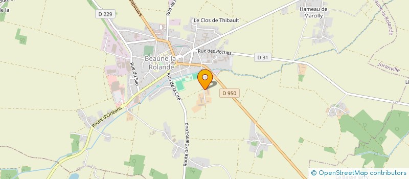 localisation de l'entreprise MADAME JEANNINE ANTON à BEAUNE-LA-ROLANDE