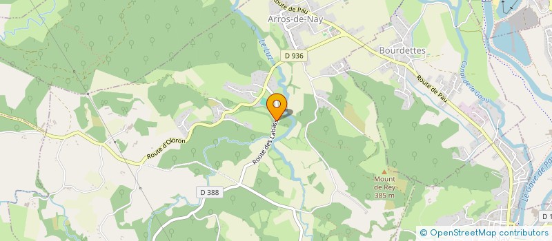 localisation de l'entreprise MADAME JEANNINE ARBES-LACROUTS à ARROS-DE-NAY
