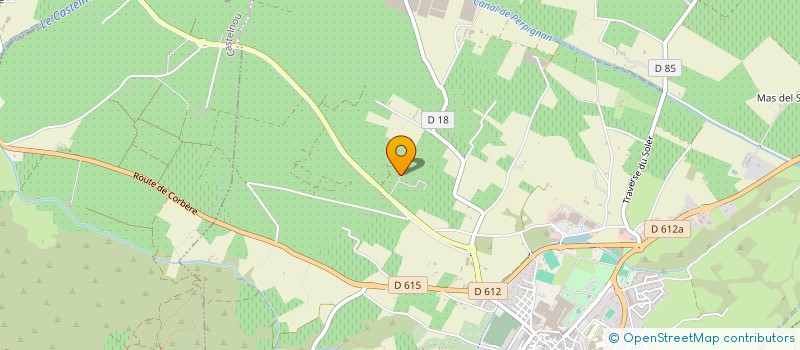 localisation de l'entreprise MADAME JEANNINE BAIXERES  CASTELNOU